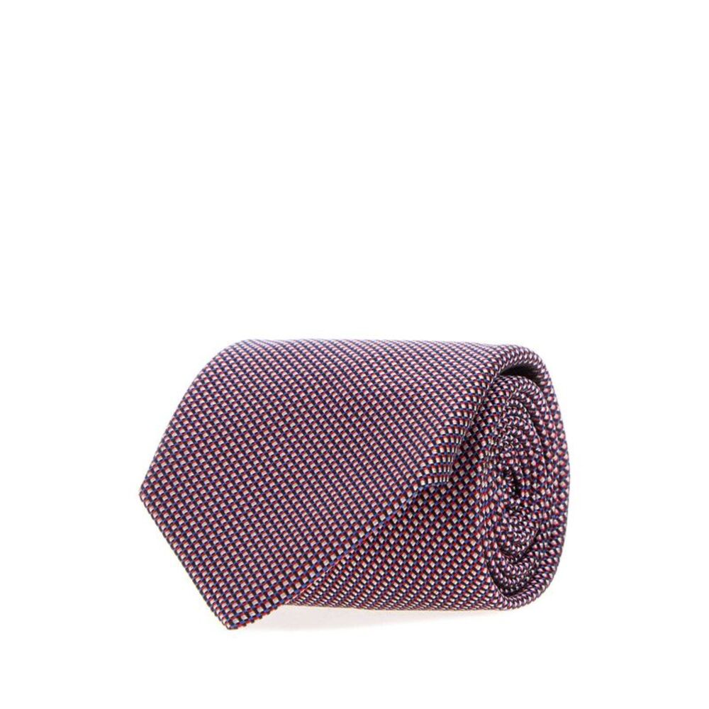 Brioni Men Embroidered Silk Tie